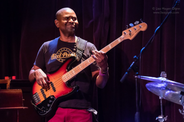 Special guest Khari Simmons plays bass