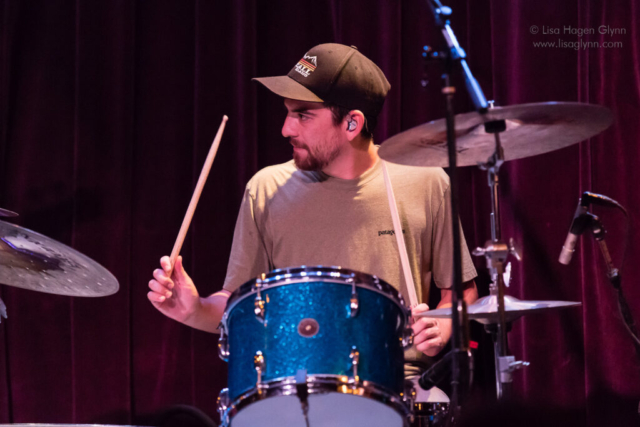 Dan Weiss plays drums