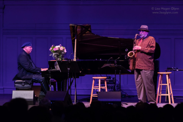 Chucho Valdés and Joe Lovano at Town Hall Great Hall
