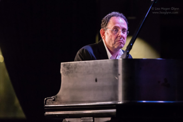 Francesco Crosara on piano at Town Hall Forum