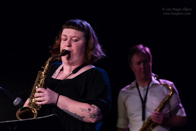 Nicole McCabe and Joe Manis at Town Hall Forum