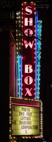 Show Box marquee