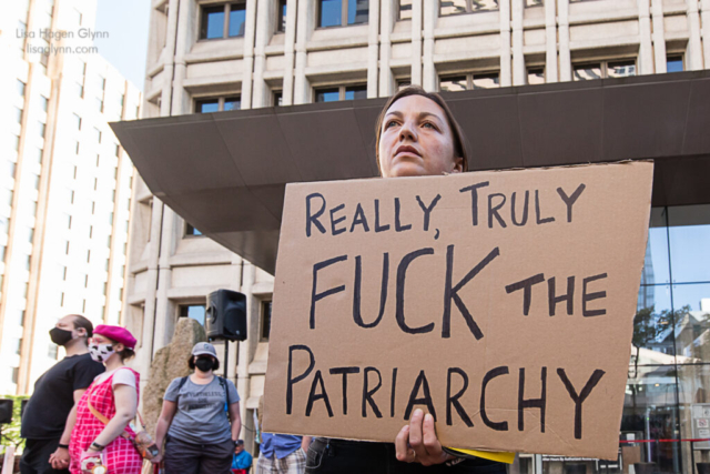 "Really, truly fuck the patriarchy"