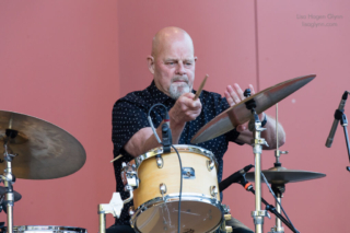 Gary Hobbs on drums