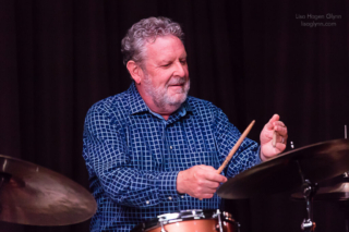 Jeff Hamilton on drums
