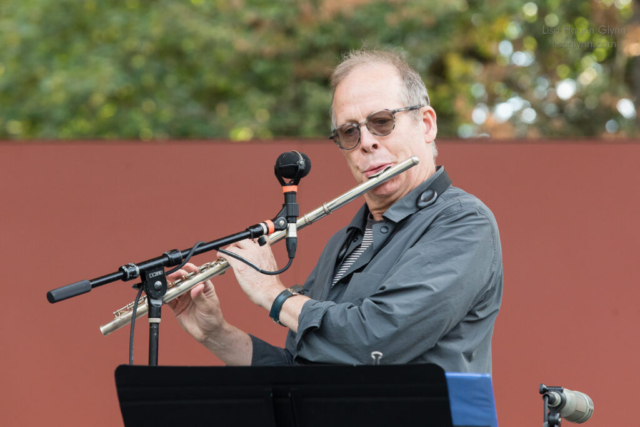 Hans Teuber on flute