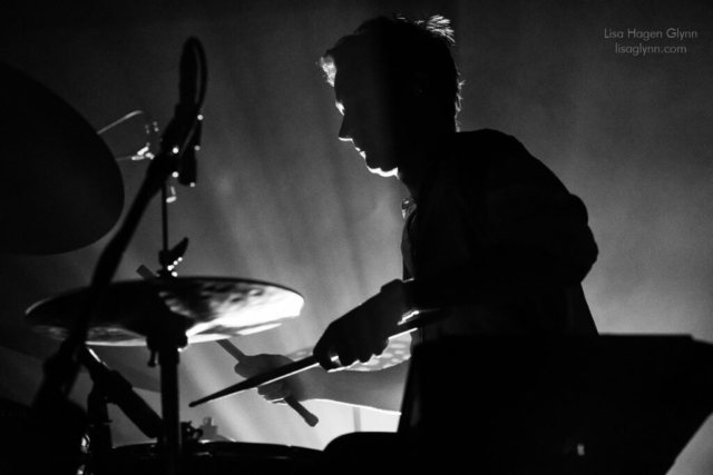 Silas Tinglef on drums