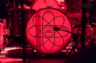 Sun Atoms bass drum