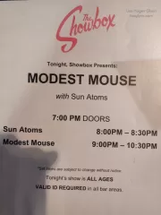 Modest Mouse with Sun Atoms