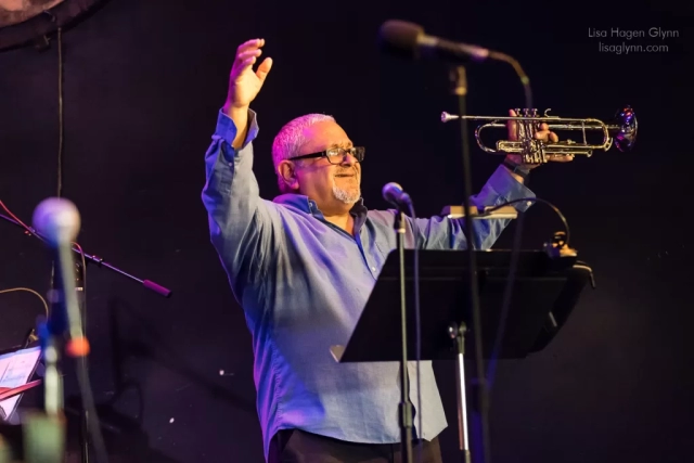 Ray Vega after his flugelhorn solo