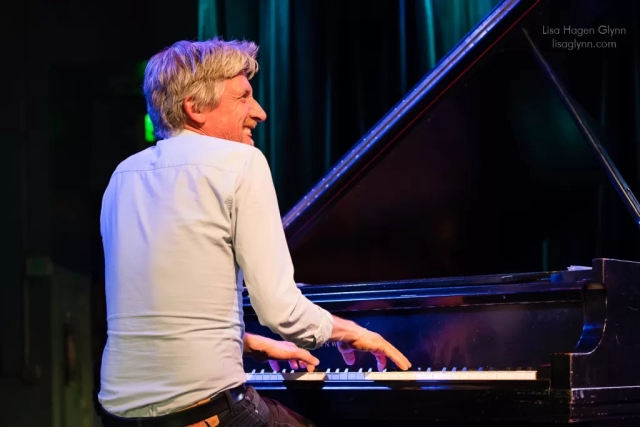 Tim Kennedy on piano