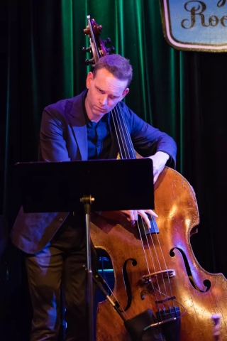 Michael Glynn on bass