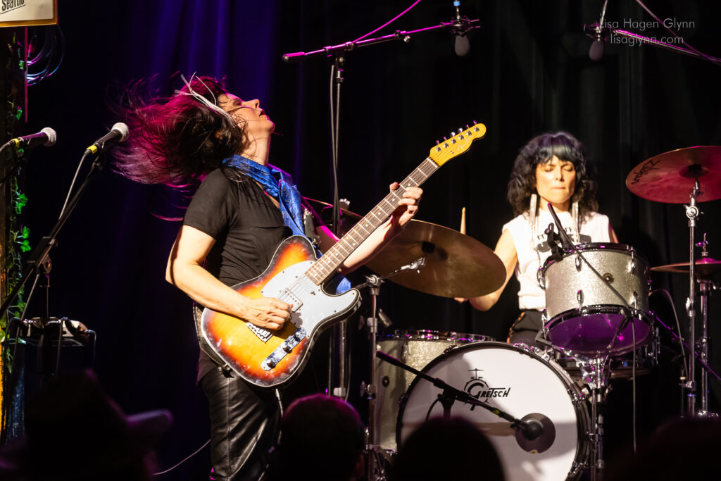 Kathy Moore Super Power Trio at Central Saloon (photo: Lisa Hagen Glynn).