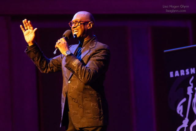 Earshot Jazz board member Maurice James introduces Samara Joy