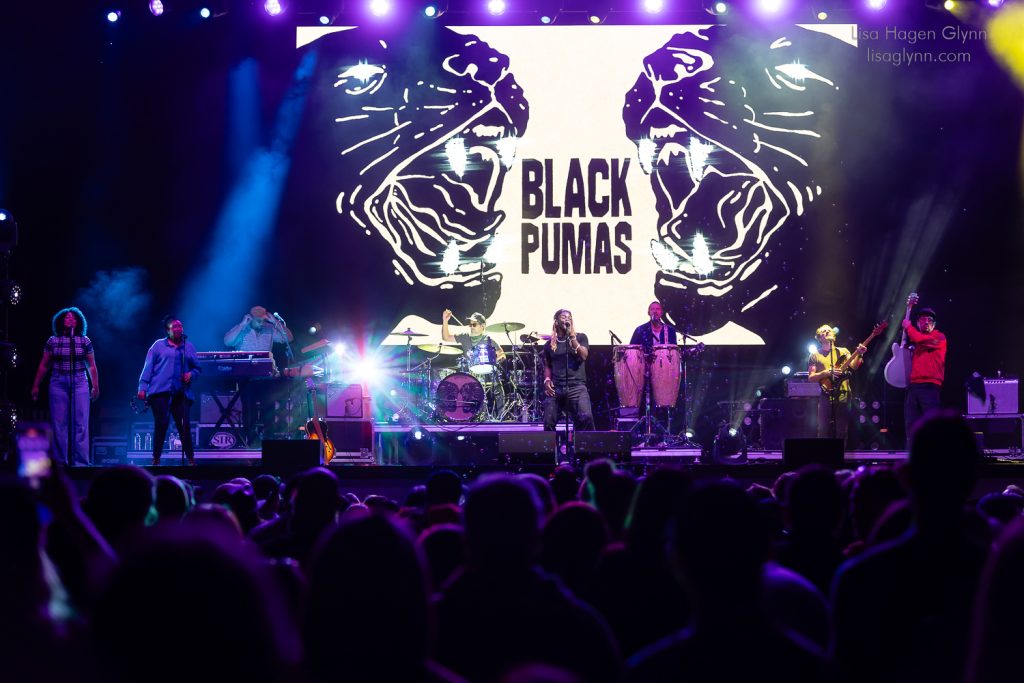 Black Pumas. Photo taken at THING Festival 2024 (photo: Lisa Hagen Glynn).