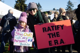 Seattle People's March (photo: Lisa Hagen Glynn).