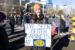 Seattle People's March (photo: Lisa Hagen Glynn).