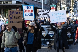 Seattle People's March (photo: Lisa Hagen Glynn).