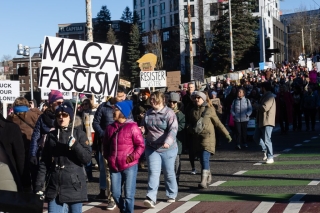 Seattle People's March (photo: Lisa Hagen Glynn).