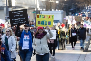 Seattle People's March (photo: Lisa Hagen Glynn).