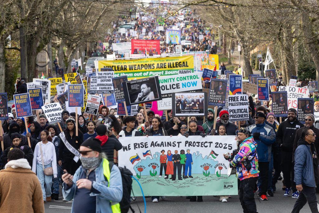 Seattle MLK Day March 2025