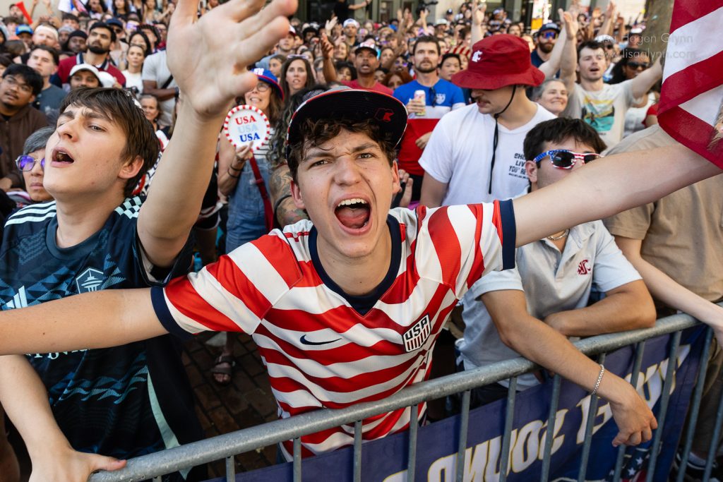 World Cup Festivities, USA vs. Belgium (photo: Lisa Hagen Glynn)