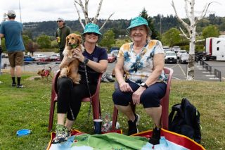 Wiener Dog & Small Dog Races at Emerald Downs 2026 (photo: Lisa Hagen Glynn)
