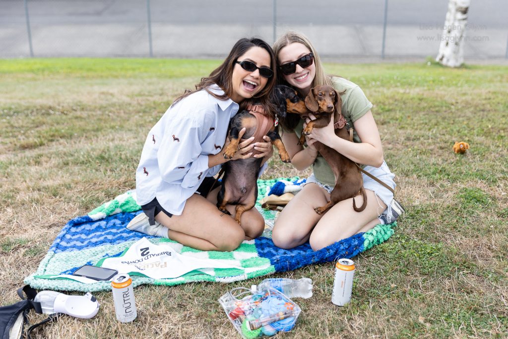 Wiener Dog & Small Dog Races at Emerald Downs 2026 (photo: Lisa Hagen Glynn)
