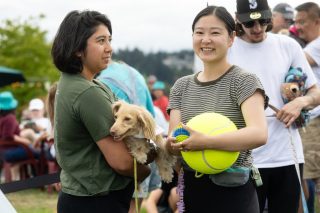 Wiener Dog & Small Dog Races at Emerald Downs 2026 (photo: Lisa Hagen Glynn)